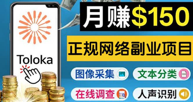 正规网络副业赚钱平台Toloka，利用业余时间月赚150美元-爱省资源网