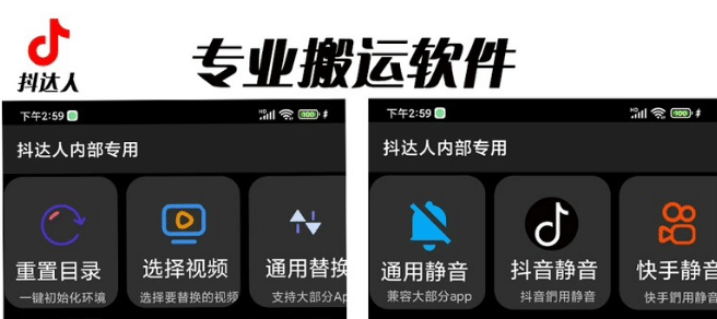 对外收费699抖音傻瓜式一键搬运，起号专用5分钟一个视频《软件+详细教程》-爱省资源网