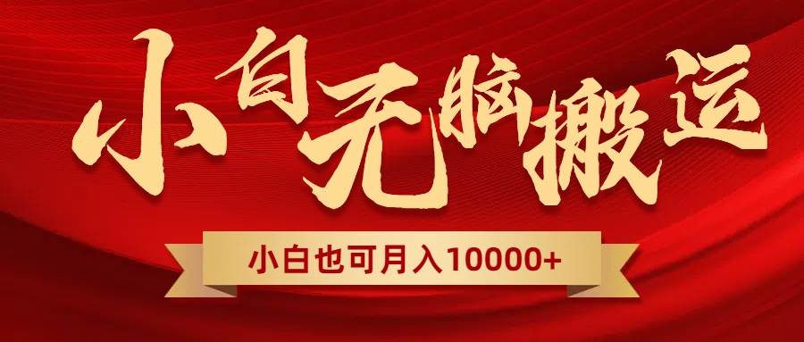 无脑搬运视频，全新平台独占玩法，一个账号每天1000+，多账号轻松扩张！-爱省资源网