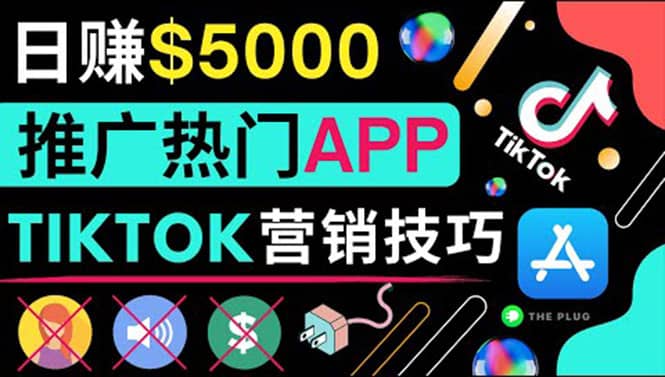 无需露脸，无需录音，无需投资，TIKTOK上传短视频，最高日入5000美元-爱省资源网