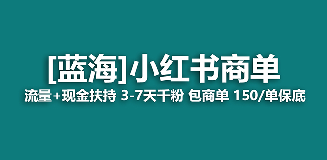 【蓝海项目】小红书商单项目，7天就能接广告变现，稳定一天500+保姆级玩法-爱省资源网