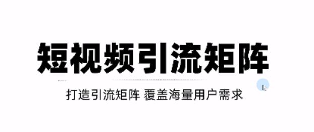 短视频引流矩阵打造，SEO+二剪裂变，效果超级好！【视频教程】-爱省资源网