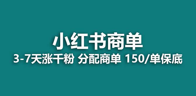 【蓝海项目】2023最强蓝海项目，小红书商单项目，没有之一！-爱省资源网