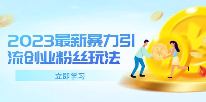 2023最新暴力引流创业粉丝玩法，单日被动引流50+创业粉-爱省资源网