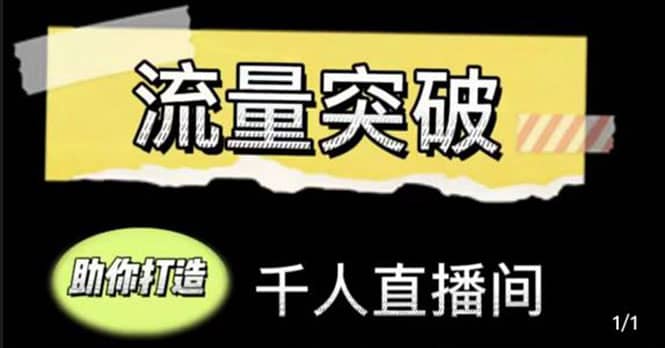 直播运营实战视频课，助你打造千人直播间（14节视频课）-爱省资源网
