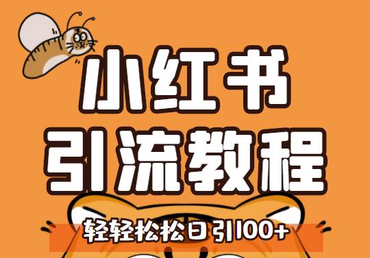 小红书运营引流全系列课程，每天引流100精准粉-爱省资源网