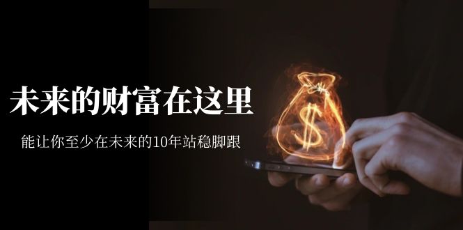 某收费文章《未来的财富在这里》能让你至少在未来的10年站稳脚跟-爱省资源网