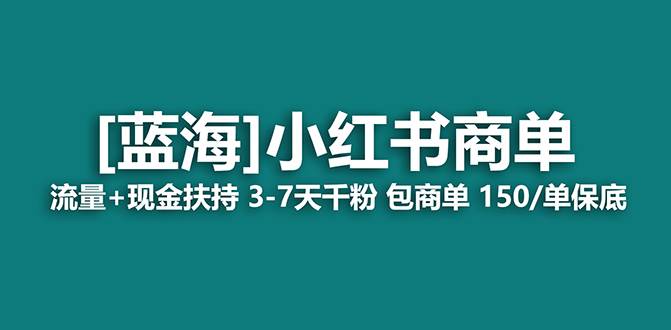 【蓝海项目】小红书商单！长期稳定 7天变现 商单一口价包分配 轻松月入过万-爱省资源网
