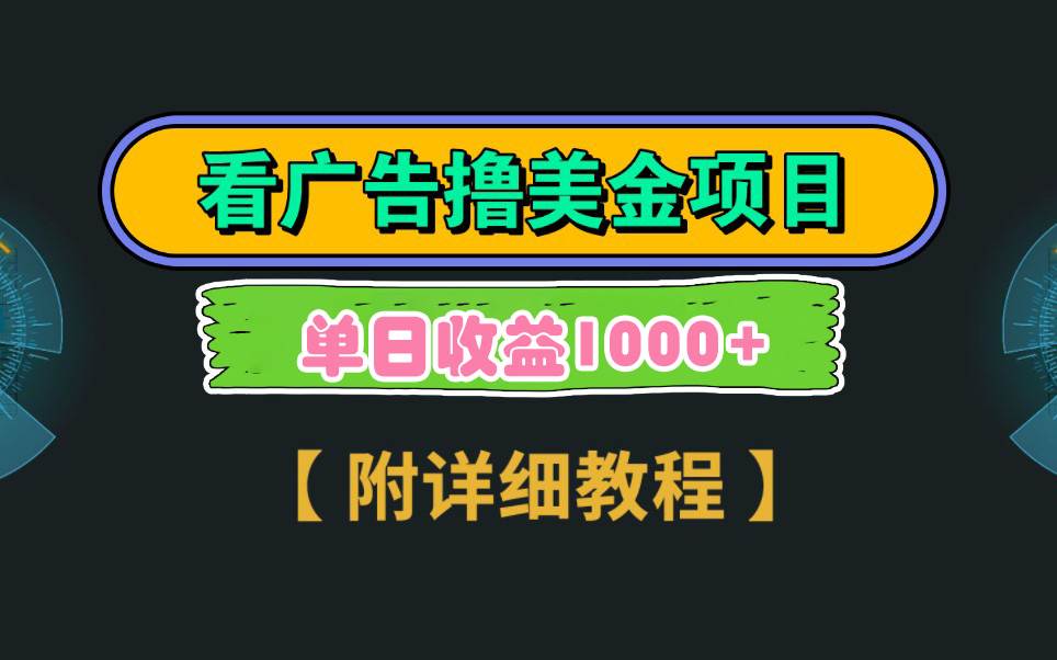 Google看广告撸美金，3分钟到账2.5美元 单次拉新5美金，多号操作，日入1千+-爱省资源网