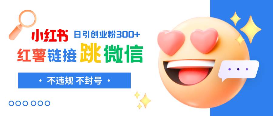 小红薯跳转微信链接制作和引流思路，不违规不封号！-爱省资源网