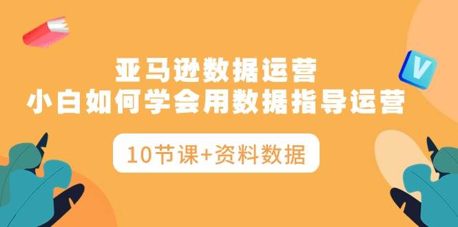亚马逊数据运营，小白如何学会用数据指导运营（10节课+资料数据）-爱省资源网