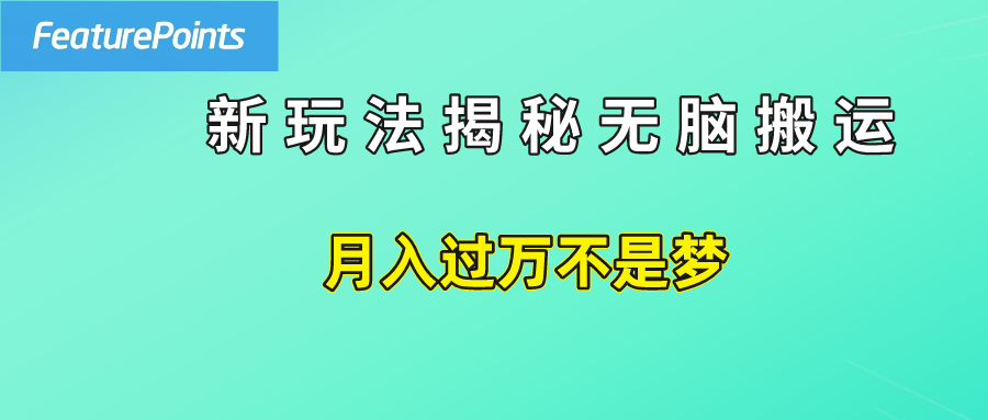 简单操作，每天50美元收入，搬运就是赚钱的秘诀！-爱省资源网