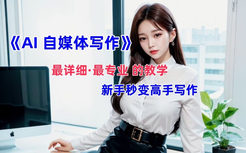 AI自媒体文章创作全网最详细教程，新手秒变写作高手，多方位发展-爱省资源网