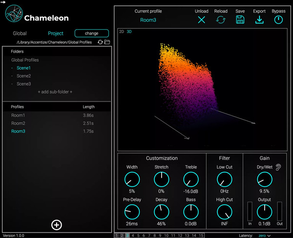 Accentize Chameleon(智能音频插件) v2.1.1 免费版-爱省资源网