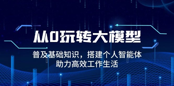 从0玩转大模型，普及基础知识，搭建个人智能体，助力高效工作生活-爱省资源网