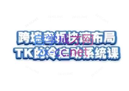 随新索创·跨境老板快速布局TikTok的冷启动系统课-爱省资源网