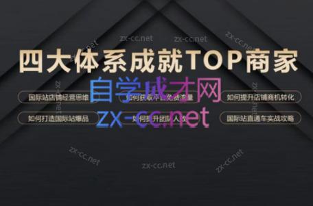 华曜·阿里巴巴国际站认知及直通车实操课程-爱省资源网