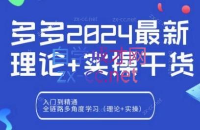 拼多多2024最新规则理论结合实际的干货-爱省资源网
