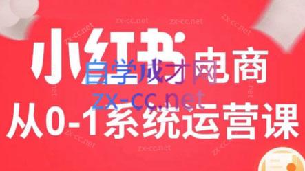 徐徐kena·小红书短视频带货实战-爱省资源网