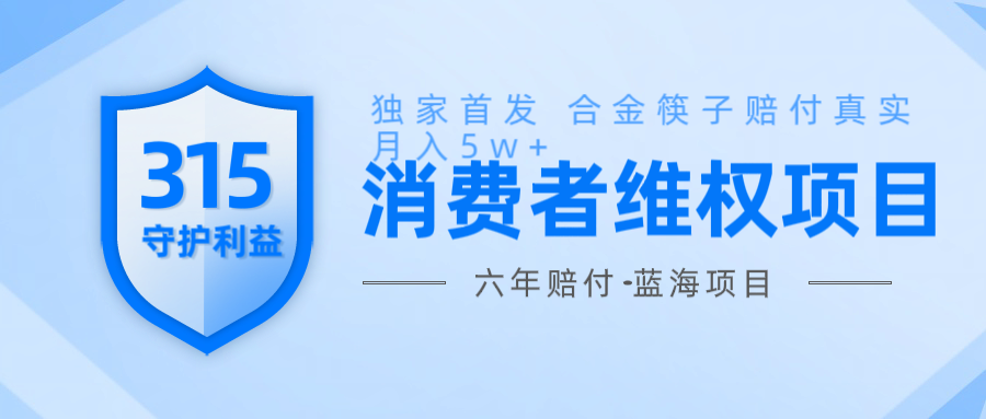 维Q赔付合金筷子玩法小白也能月入5w+风口项目实操-爱省资源网