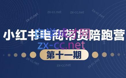 盗坤·小红书电商带货陪跑营(第十一期)-爱省资源网